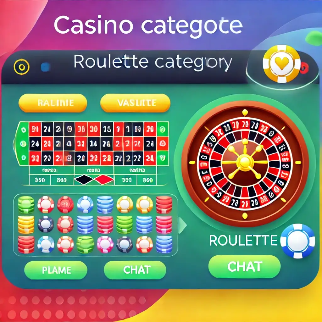 Casino category Roulette category