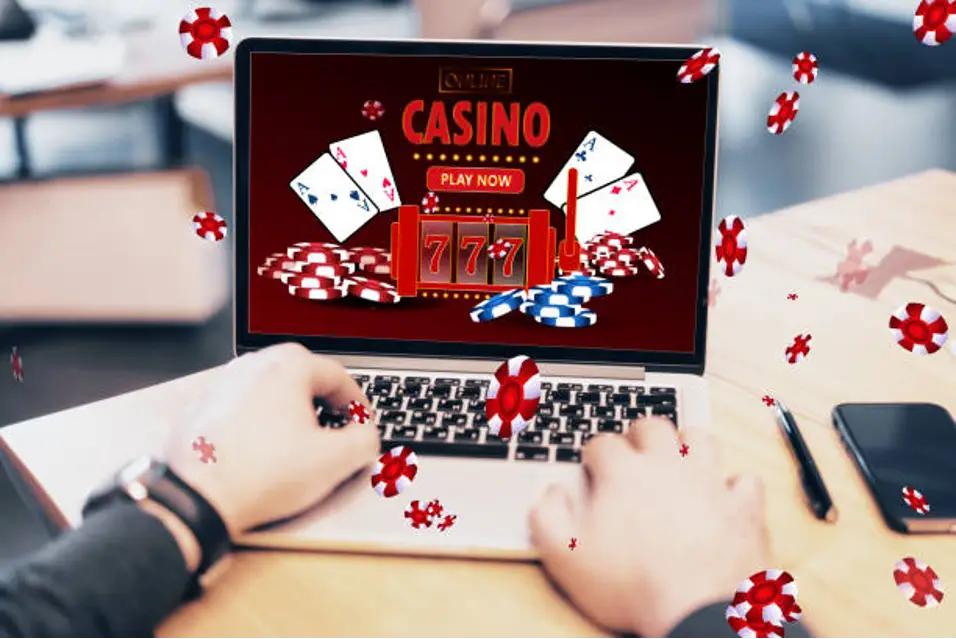 Online casino, gaming, and gambling concept